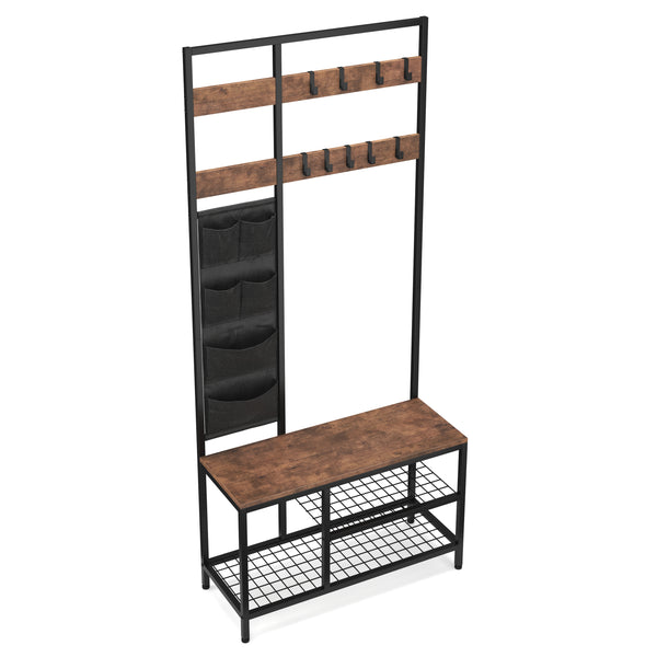 Garderobe Schuhregal Vintage BONITA 80 x 180 cm