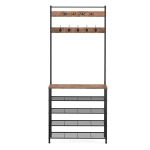 Garderobe Schuhregal Vintage BONITA 80 x 190 cm