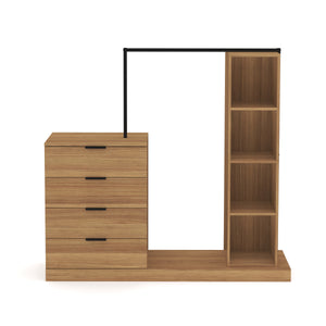 Armoire-commode DAMARIS marron
