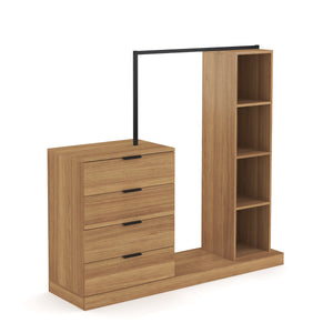 Armoire-commode DAMARIS marron