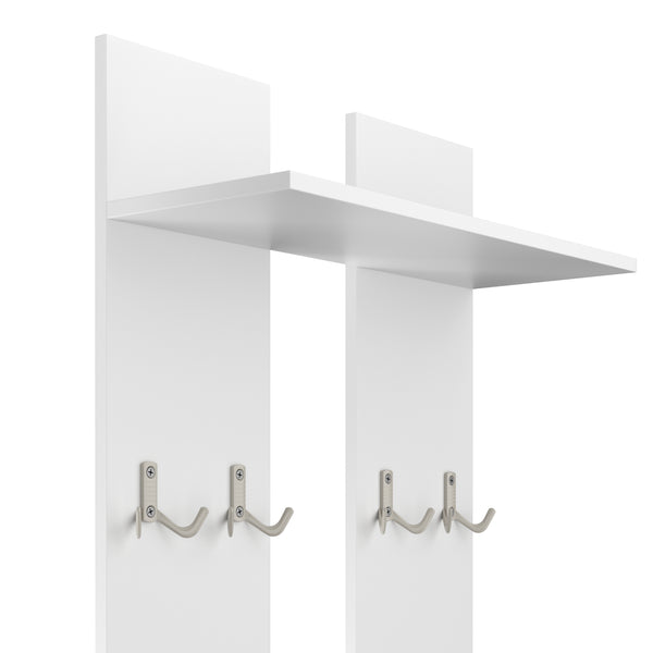 Garderobe Set KASPER weiss