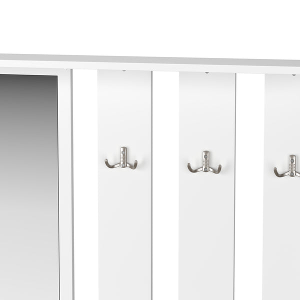 Garderobe Set OPAL weiss