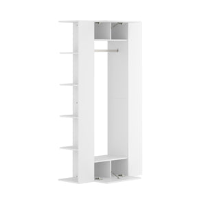 Garderobe TERENCE 106 x 190 cm weiss