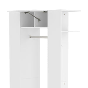 Garderobe TERENCE 106 x 190 cm weiss