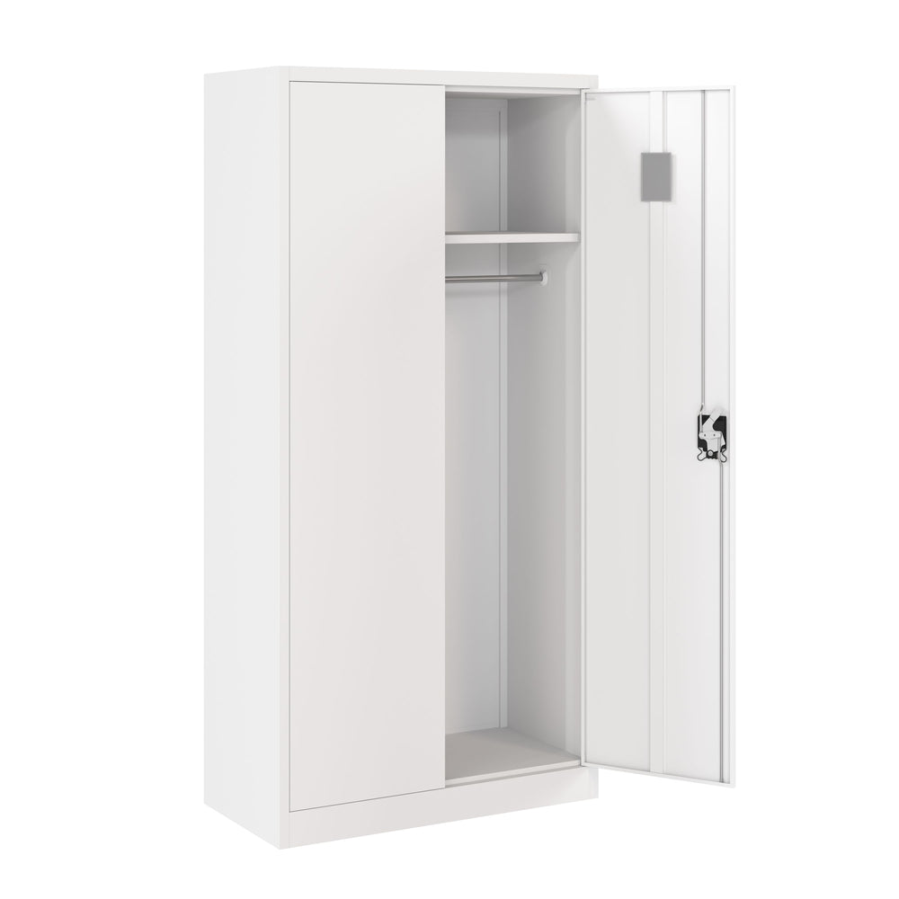 Garderobenschrank weiss