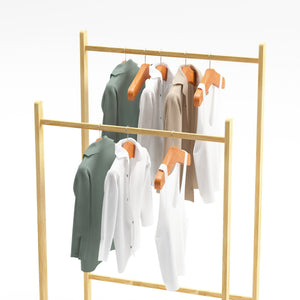 Porte-manteau 122 x 80 x 50 cm naturel