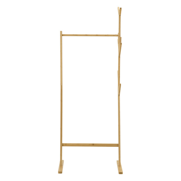 Bamboo coat stand Nordreisa 65x40x170cm