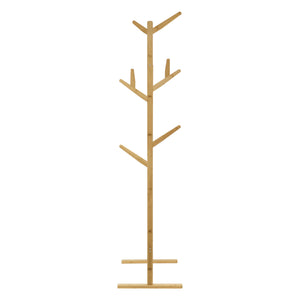 Bamboo coat stand Nordreisa 65x40x170cm