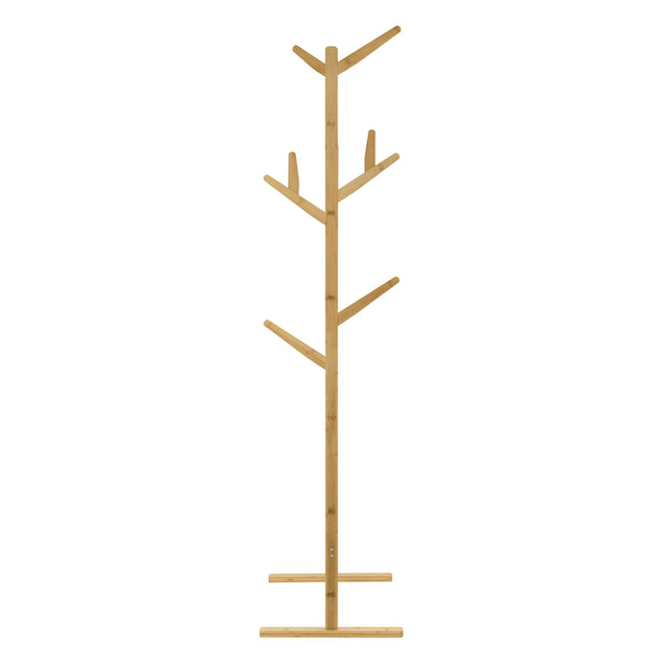 Bamboo coat stand Nordreisa 65x40x170cm