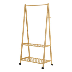 Portemanteau en bambou Ullensvang enroulable