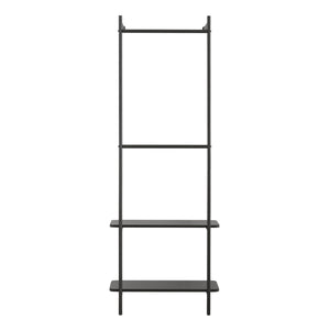 Bremanger wall coat rack 162x60x26cm black