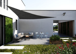Sonnensegel Polyester 3 x 3 x 3 m grau