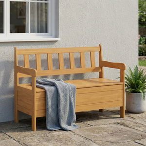 Gartenbank Holz CALISTA 120 cm