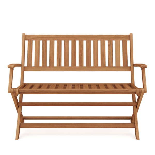 Gartenbank Holz ODAN 118 cm