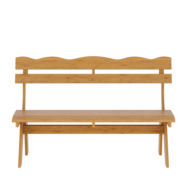 Gartenbank Holz ROWENA 150 cm