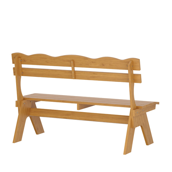 Gartenbank Holz ROWENA 150 cm