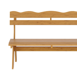 Gartenbank Holz ROWENA 150 cm