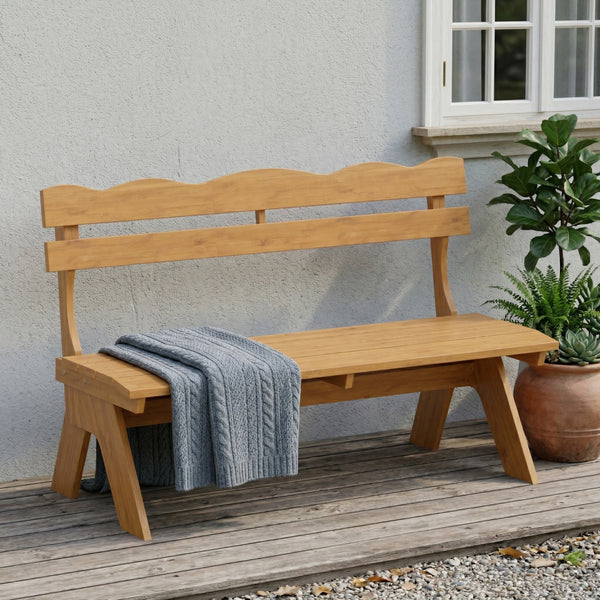 Gartenbank Holz ROWENA 150 cm