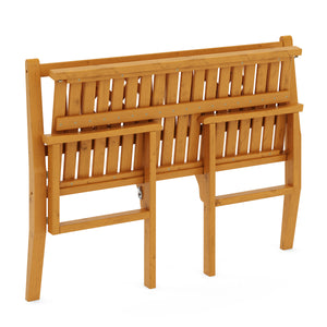 Gartenbank Holz WISTERIA klappbar 121 cm