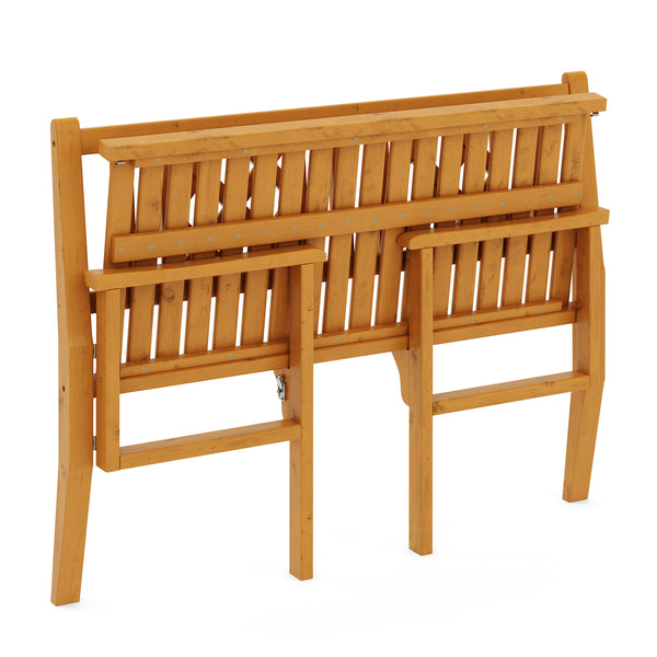 Gartenbank Holz WISTERIA klappbar 121 cm