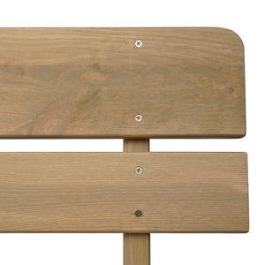 Gartenbank Holzbank Gastro-Qualität Massiv-Holz 148cm natur