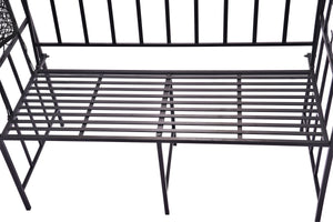 Gartenbank Rosenbogen 115 x 51 x 206 cm