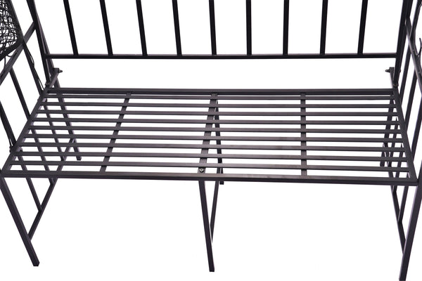 Gartenbank Rosenbogen 115 x 51 x 206 cm