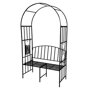 Gartenbank Rosenbogen 115 x 51 x 206 cm