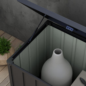 Gartenbox 450L Kissenbox Metall 125x61x70cm Aufbewahrungsbox