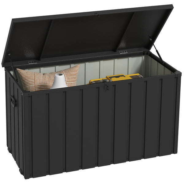 Gartenbox 450L Kissenbox Metall 125x61x70cm Aufbewahrungsbox