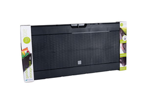 Kissenbox 119 x 48 x 60 cm schwarz