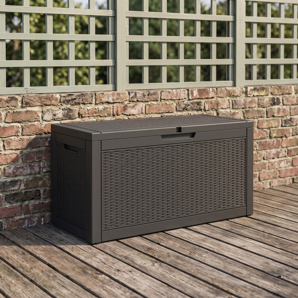 Gartenbox XINO 106 x 44 x 54 cm schwarz