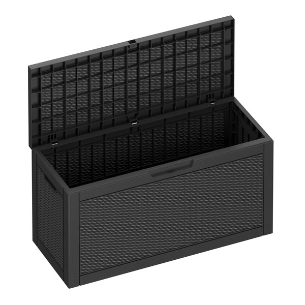 Gartenbox XINO 106 x 44 x 54 cm schwarz