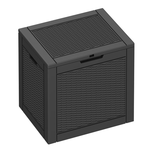Gartenbox XINO 56 x 44 x 53 cm schwarz