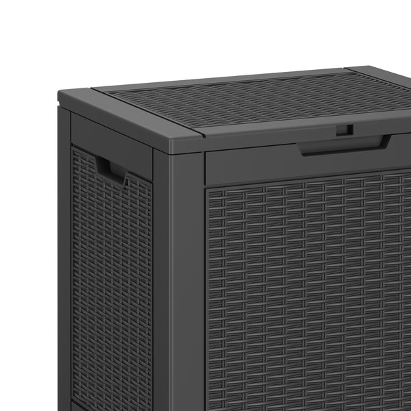 Gartenbox XINO 56 x 44 x 53 cm schwarz