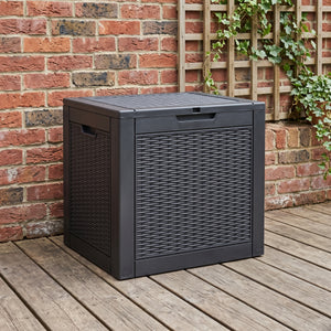 Gartenbox XINO 56 x 44 x 53 cm schwarz