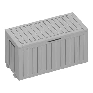 Gartenbox ZINO 117 x 54 x 55 cm grau