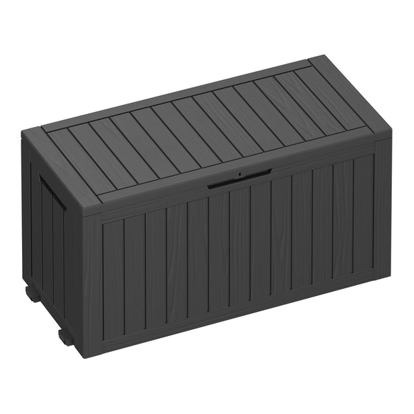 Gartenbox ZINO 117 x 54 x 55 cm schwarz