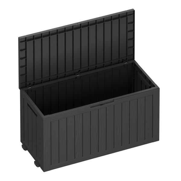 Gartenbox ZINO 117 x 54 x 55 cm schwarz