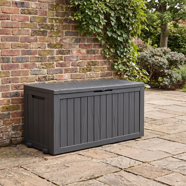 Gartenbox ZINO 117 x 54 x 55 cm schwarz