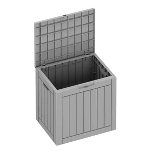 Gartenbox ZINO 56 x 44 x 53 cm grau