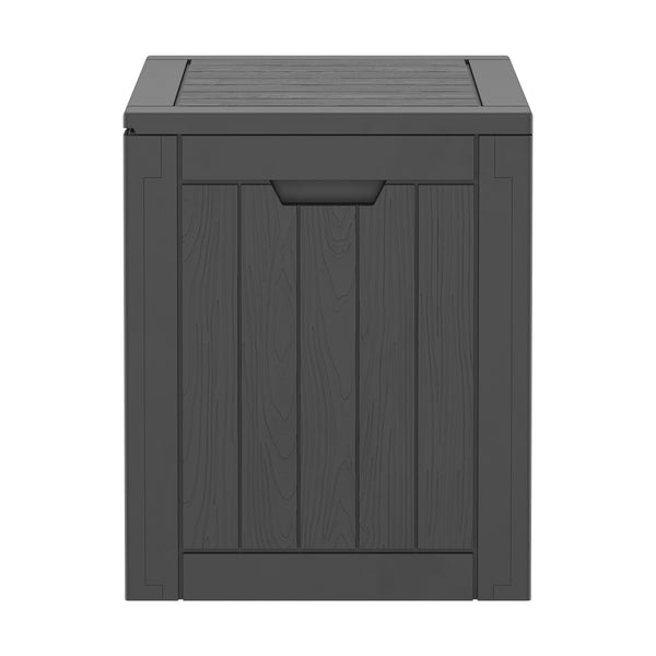 Gartenbox ZINO 56 x 44 x 53 cm schwarz