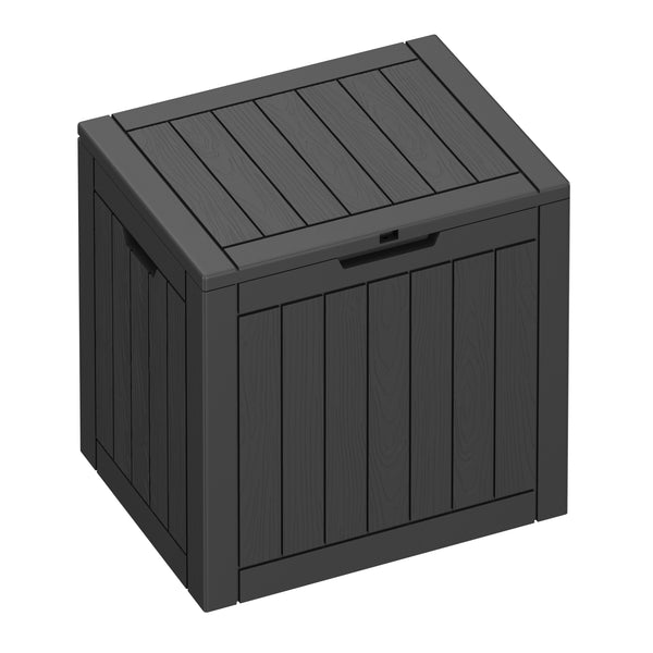 Gartenbox ZINO 56 x 44 x 53 cm schwarz