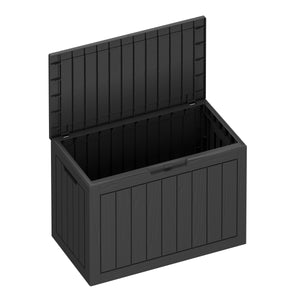 Gartenbox ZINO 78 x 44 x 56 cm schwarz