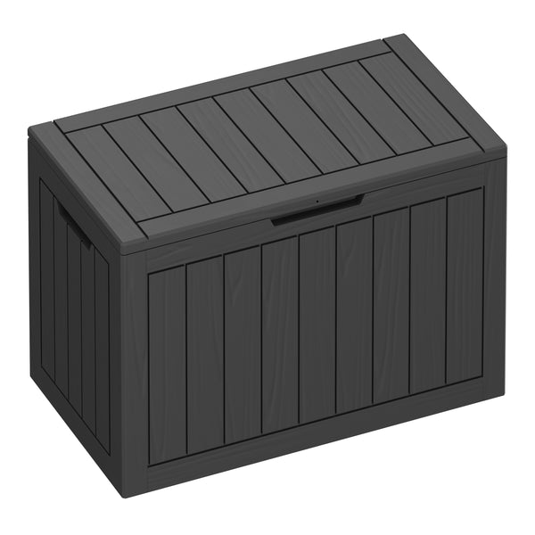 Gartenbox ZINO 78 x 44 x 56 cm schwarz