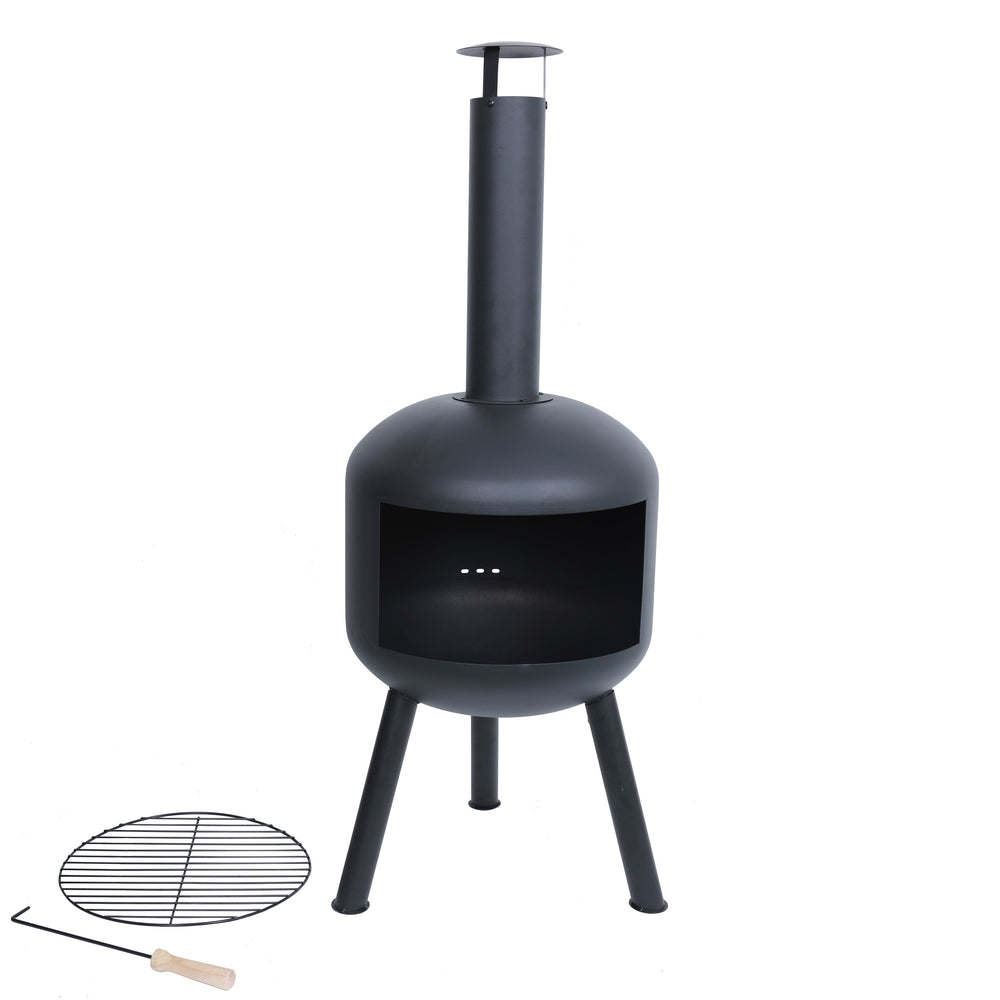 Garden fireplace 44 x 126 cm
