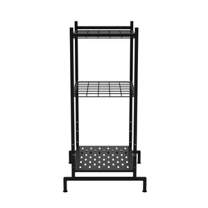Gartengeräte Organizer Metall WEK 42 x 30 x 75 cm schwarz