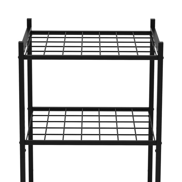 Gartengeräte Organizer Metall WEK 42 x 30 x 75 cm schwarz