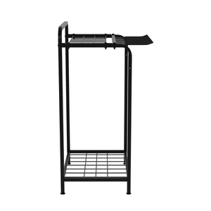 Gartengeräte Organizer Metall WES 43 x 31 x 73 cm schwarz