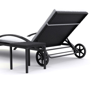 Gartenliege KIM Doppelpack + Tisch